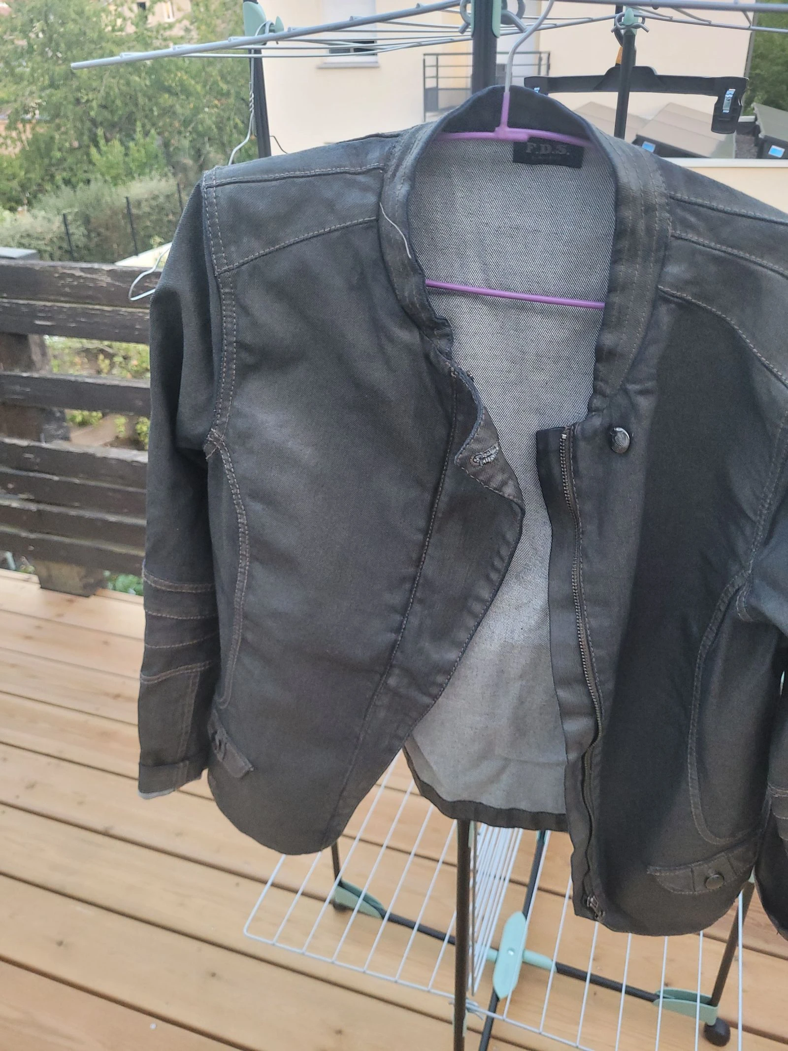 Veste enduit